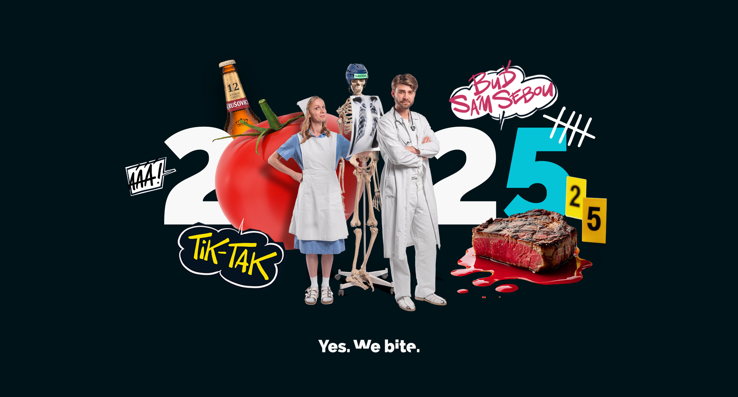 5 nej projektů Socialsharks v roce 2025 podle kreativního ředitele